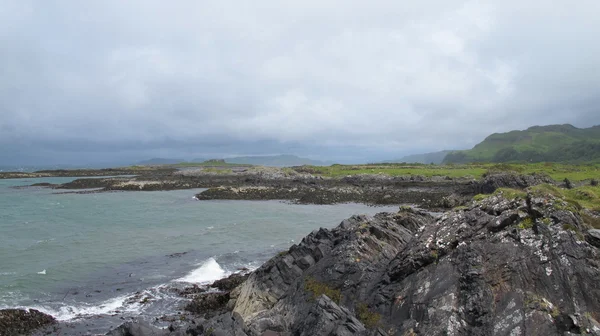 Vista dall'isola di Seil Scozia, uk — Foto Stock