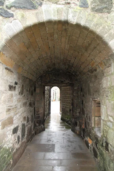 Tunnel in Sterling Castle, Sterling Schottland — Stockfoto