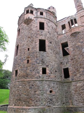 Huntly Kalesi, aberdeenshire, İskoçya İngiltere