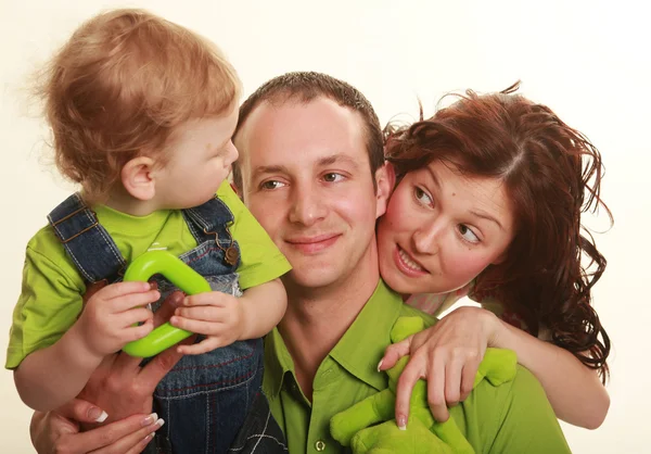 Gelukkige familie — Stockfoto