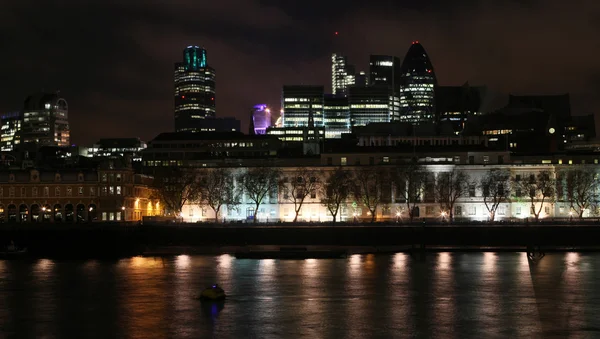 Λονδίνο τη νύχτα — Φωτογραφία Αρχείου