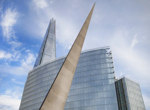 Rascacielos Shard el edificio más alto de Londres — Foto de Stock