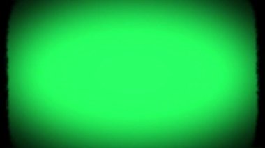 Gerçekçi film tahıl çerçevesi yeşil arkaplanda izole.