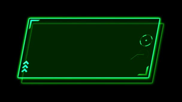 Animatie Groene Spatiebalk Hud Isoleren Voor Textuur — Stockvideo