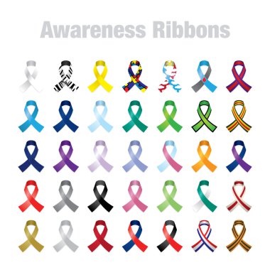 Awareness Ribbons Free Vector Eps Cdr Ai Svg Vector Illustration Graphic Art