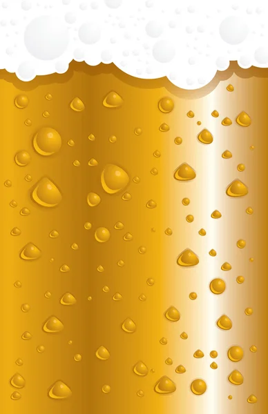 Beer Poster Background — Stock Vector