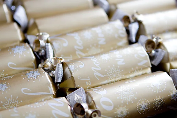 Christmas crackers — Stock Photo, Image