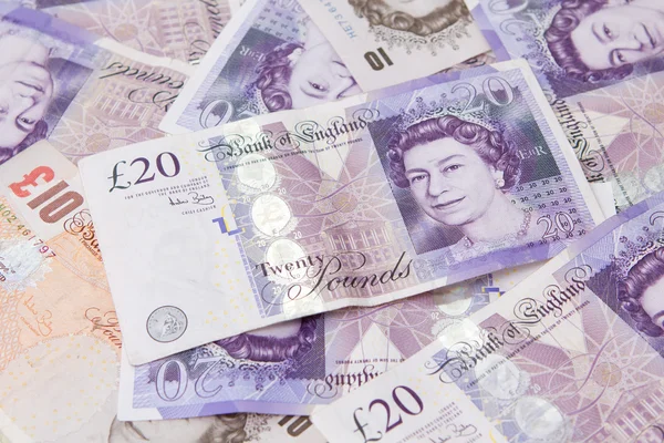 Twenty pound note — Stock Photo, Image