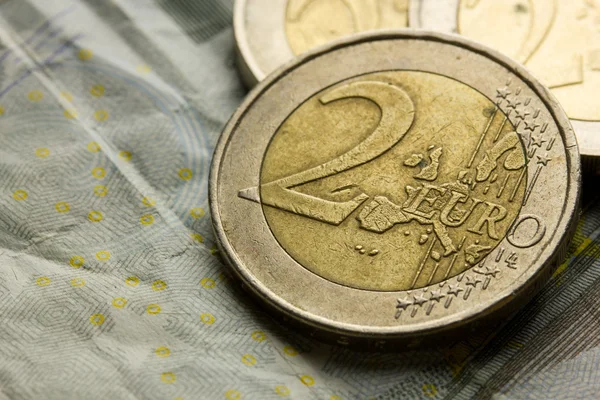 Euro Coin — Stock Photo, Image