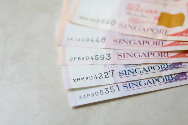 Valuta di Singapore — Foto Stock
