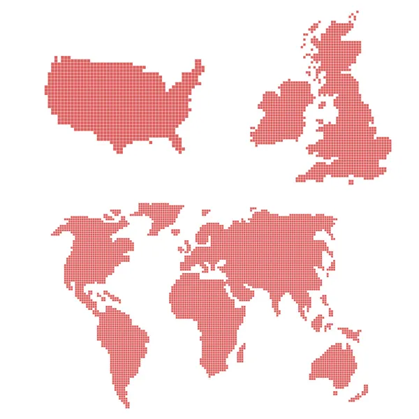 Mapa mundial — Foto de Stock