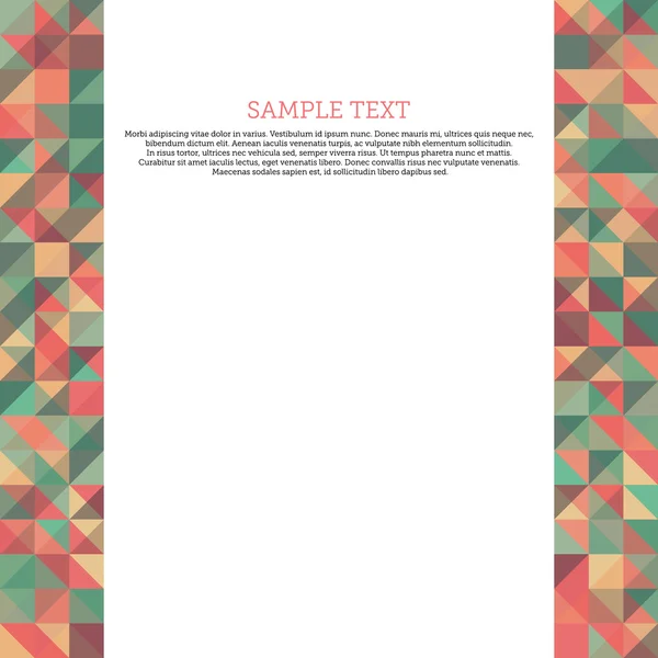 Abstract Vector Layout — Stock Vector