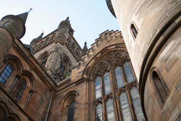 Torres da Universidade de Glasgow — Fotografia de Stock