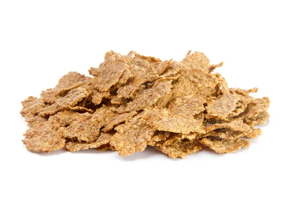 Högen av bran flakes — Stockfoto