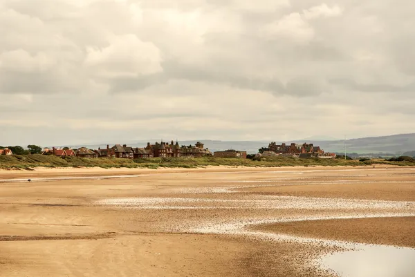 View of the town of Troon in Scotland — Stock Photo, Image