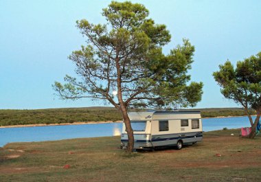 Wohnwagen an der Adria Kroatien 'de