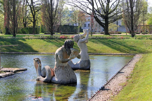 Neptunbassin Lustgarten Von Potsdam — Stockfoto