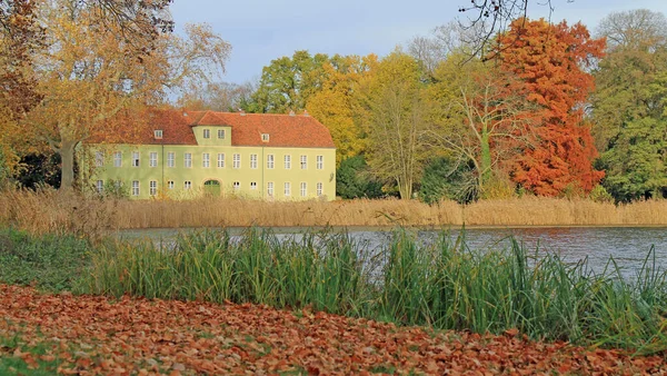 Grnes Haus Herbstlichen Neuen Garten Heiligen Veja Potsdam — Fotografia de Stock