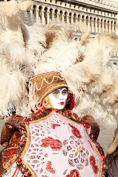 Venedik karnaval maskesi ve kostüm