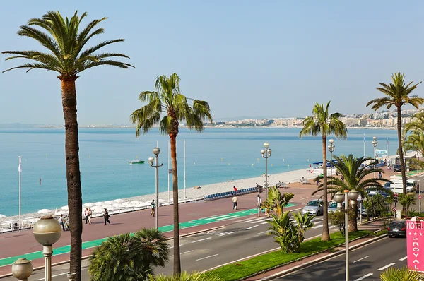 Promenade des Anglais üzerinde