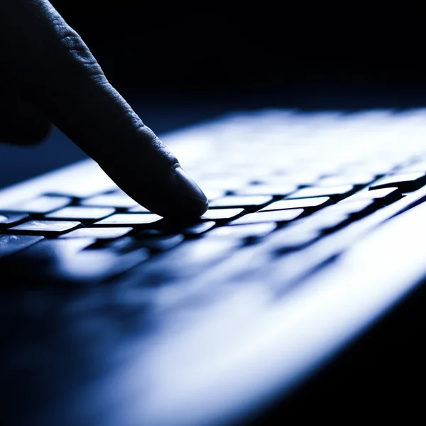 Keyboard closeup view — Stock Photo, Image