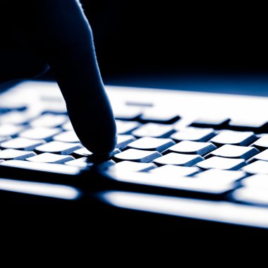 klavye closeup görünümü