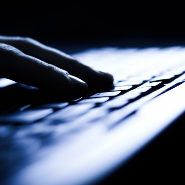 klavye closeup görünümü