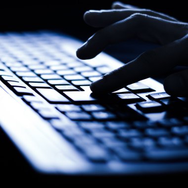 klavye closeup görünümü