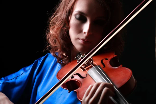 Tocando violino — Fotografia de Stock