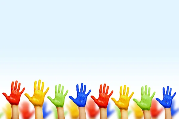 eller farklı renklerde