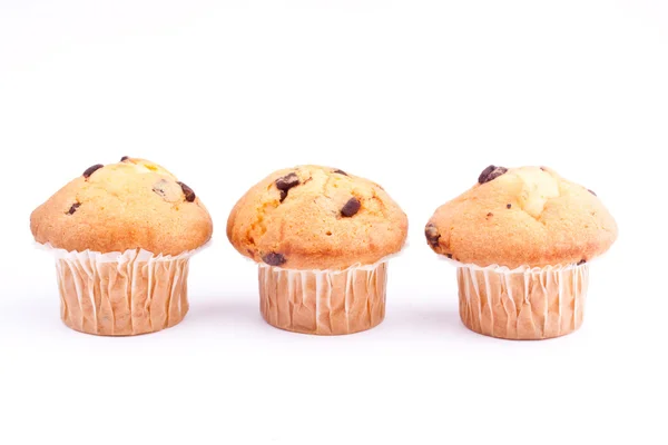 Muffins con chocolate —  Fotos de Stock