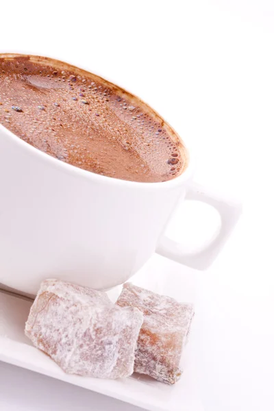 Türkischer Kaffee und türkischer Genuss — Stockfoto