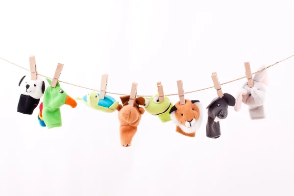 Animal puppets — Stock Photo, Image