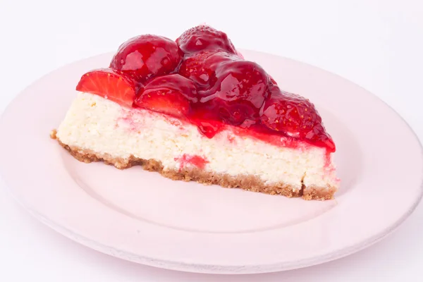 Strawberry cheesecake — Stock Photo, Image