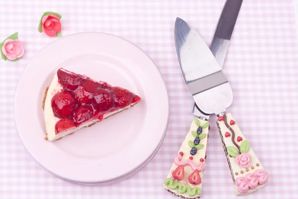 Strawberry Cheesecake — Stockfoto