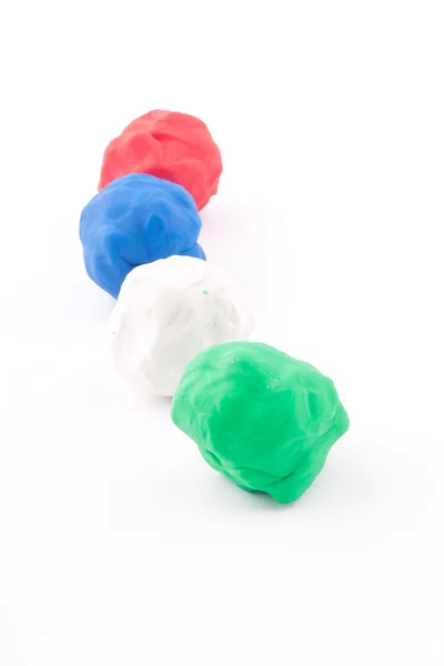 Kleurrijke plasticines — Stockfoto