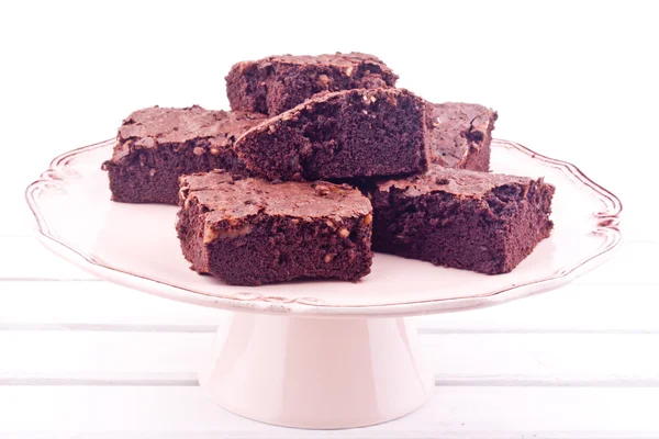 Bolo Brownie — Fotografia de Stock