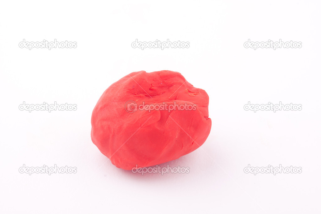 red plasticine
