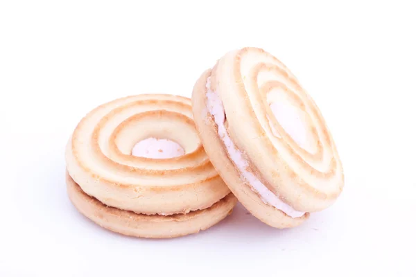 Galleta de crema — Foto de Stock