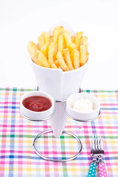 Batatas fritas — Fotografia de Stock