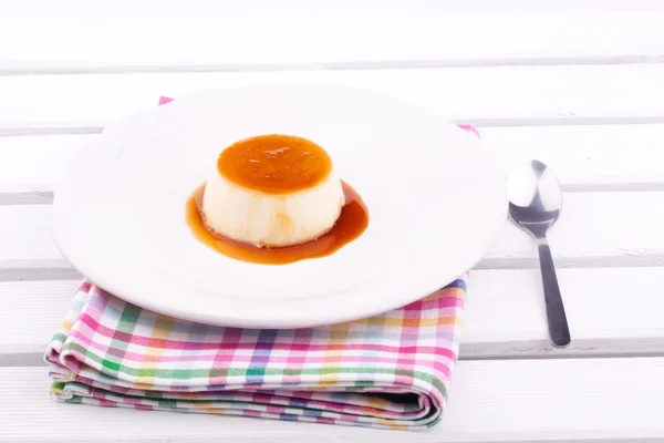 Creme caramel — Stock Photo, Image