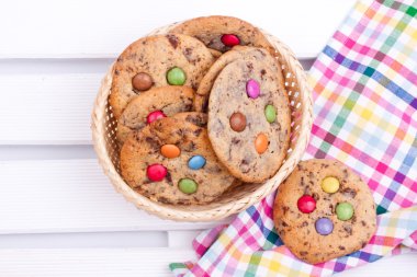 gevrek Çikolata parçalı kurabiye