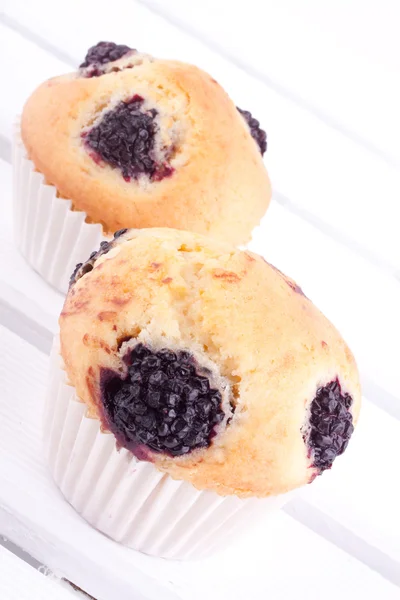 BlackBerry muffins — Stockfoto