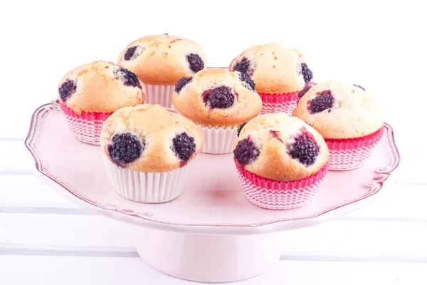 BlackBerry muffins — Stockfoto