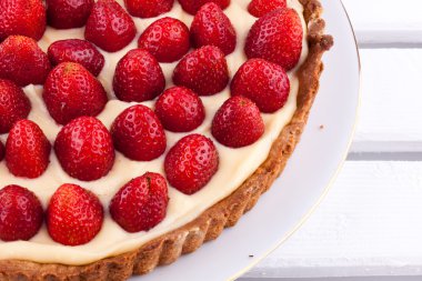 Çilekli tart