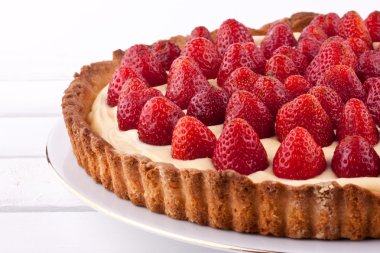 Çilekli tart