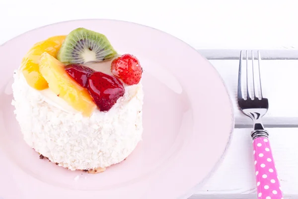Meyveli mini kek — Stok fotoğraf