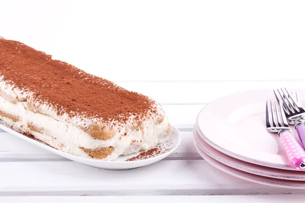 Tiramisu tårta — Stockfoto