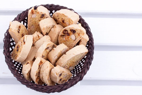 Mandlové biscotti — Stock fotografie