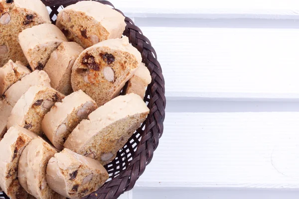 Mandlové biscotti — Stock fotografie